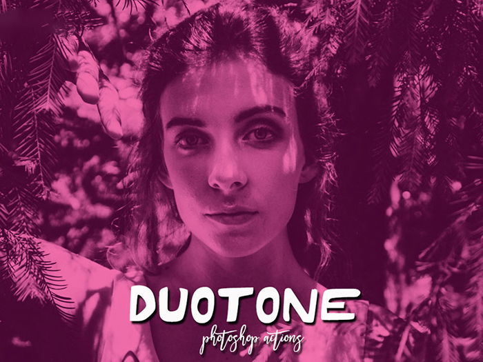 Free Duotone Photoshop Actions