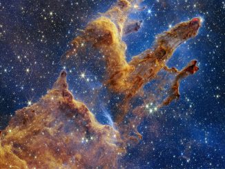 James Webb Telescope Captures Stunning Image of 'pillars of creation' Shine Like Never Before