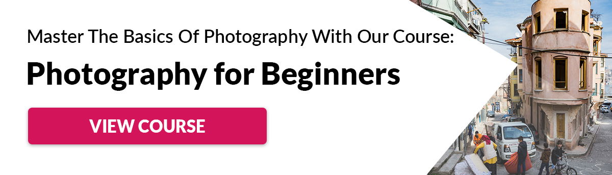 Photography for beginners course