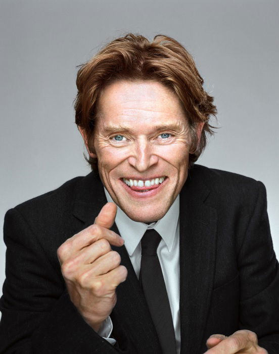 portrait of Willem Defoe