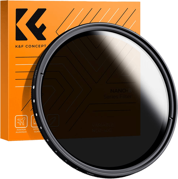 K&F Concept Variable ND2-ND400 ND Lens Filter (67mm)