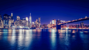 cityscape photography: NYC Downtown by Night