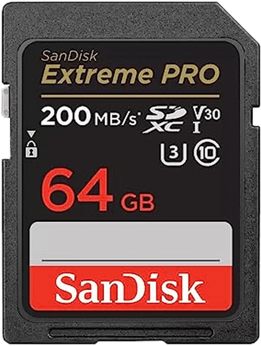 SanDisk 64GB Extreme PRO UHS-I SDXC Memory Card