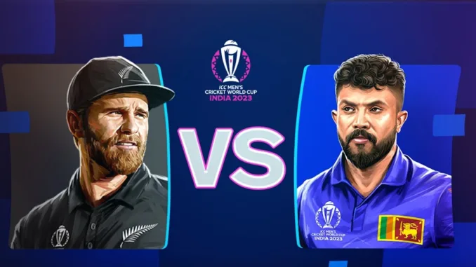 LIVE Sri Lanka Vs New Zealand Live World Cup - Match 41